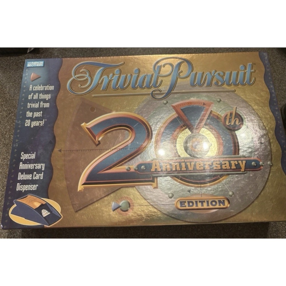 Trivial Pursuit 20th anniversary game - New and sealed
